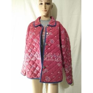 Double sided quilted coat